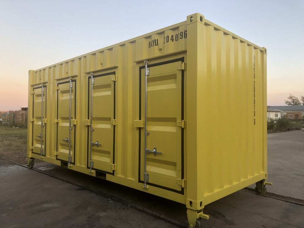 イギリスに向け20フィートトランクルームを4台出荷しました | コンテナ 